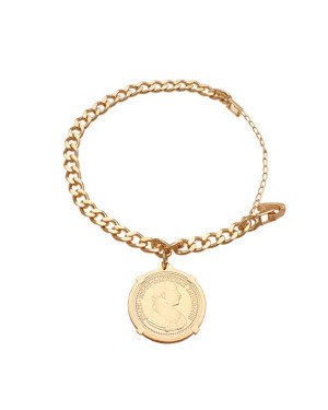 Pulseira 1 Moeda Austriaca - CN - 36mm x 180mm - 15.60gr