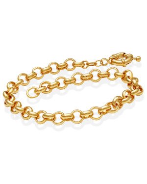 Pulseira Elo Portugues - CN - 6mm x 180mm - 7.10gr