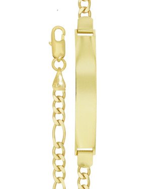 Pulseira Chapa Adulto - CN - 8mm x 200mm - 8.00gr