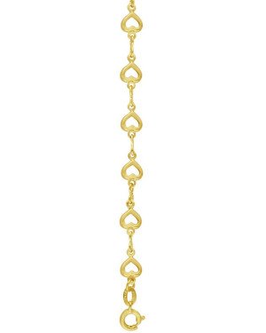 Pulseira Treze Corcoes Vazado - CE - 6mm x 180mm - 3.30gr