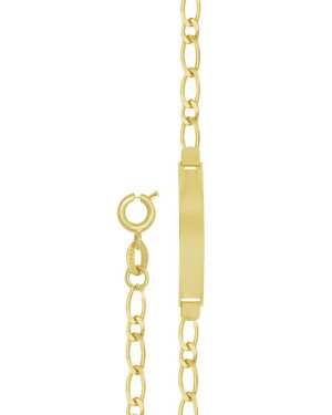 Pulseira Chapa Lisa - CS - 4mm x 140mm - 1.70gr