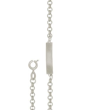 Pulseira Chapa Lisa - G3 - 4mm x 140mm - 2.01gr