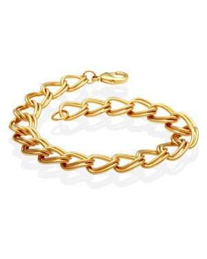 Pulseira  Elo Duplo - CN - 10mm x 200mm - 14.00gr