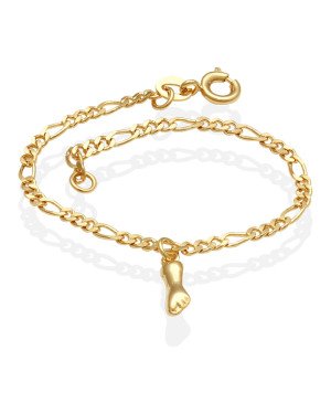 Pulseira com 1 Figa - CE - 20mm x 140mm - 1.70gr