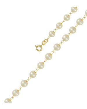 Pulseira Perola 6mm  - CS - 6mm x 180mm - 2.50gr