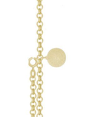 Pulseira c/ 1 Pai Nosso 25mm - CN - 25mm x 180mm - 7.70gr