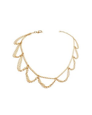 Pulseira Franja Montada  (18cm +2cm Along) - CE - 2mm x 200mm - 3.90gr