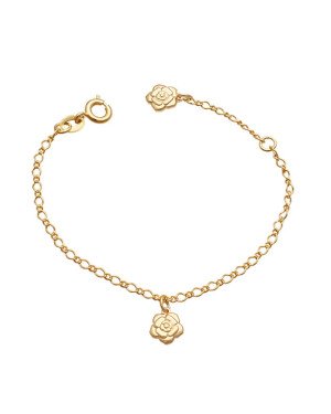 Pulseira c/ 2 Camelia 7,5mm 12+2cm Along  - CE - 8mm x 140mm - 1.41gr