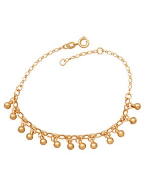Pulseira (18+2) c/ 13 Bolas ABS 4mm  - CE - 4mm x 200mm - 2.60gr