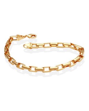 Pulseira Retangulo 4mm - CN - 4mm x 200mm - 7.70gr
