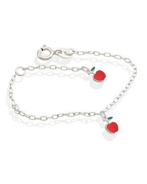Pulseira AG c/ 2 Macas p/ Resina  - G5 - 11mm x 140mm - 1.48gr