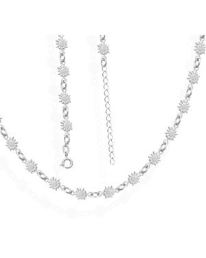 Choker AG c/ 24 Sol Macicos - G3 - 6mm x 450mm - 6.73gr