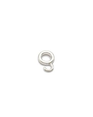 Pingente AG Argolinha p/ Berloque 7x2 - G6 - 7mm x 11mm - 0.50gr
